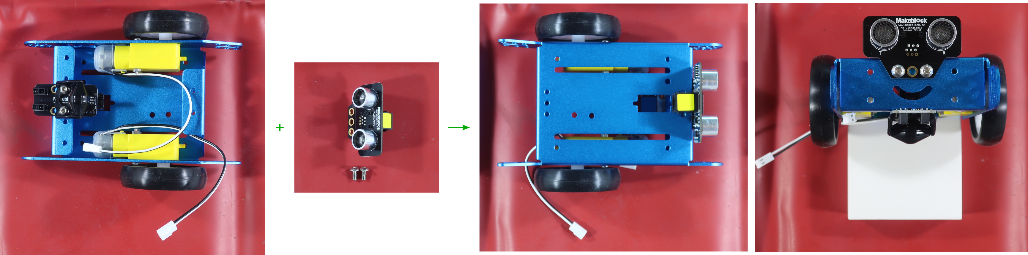 Install distance sensor