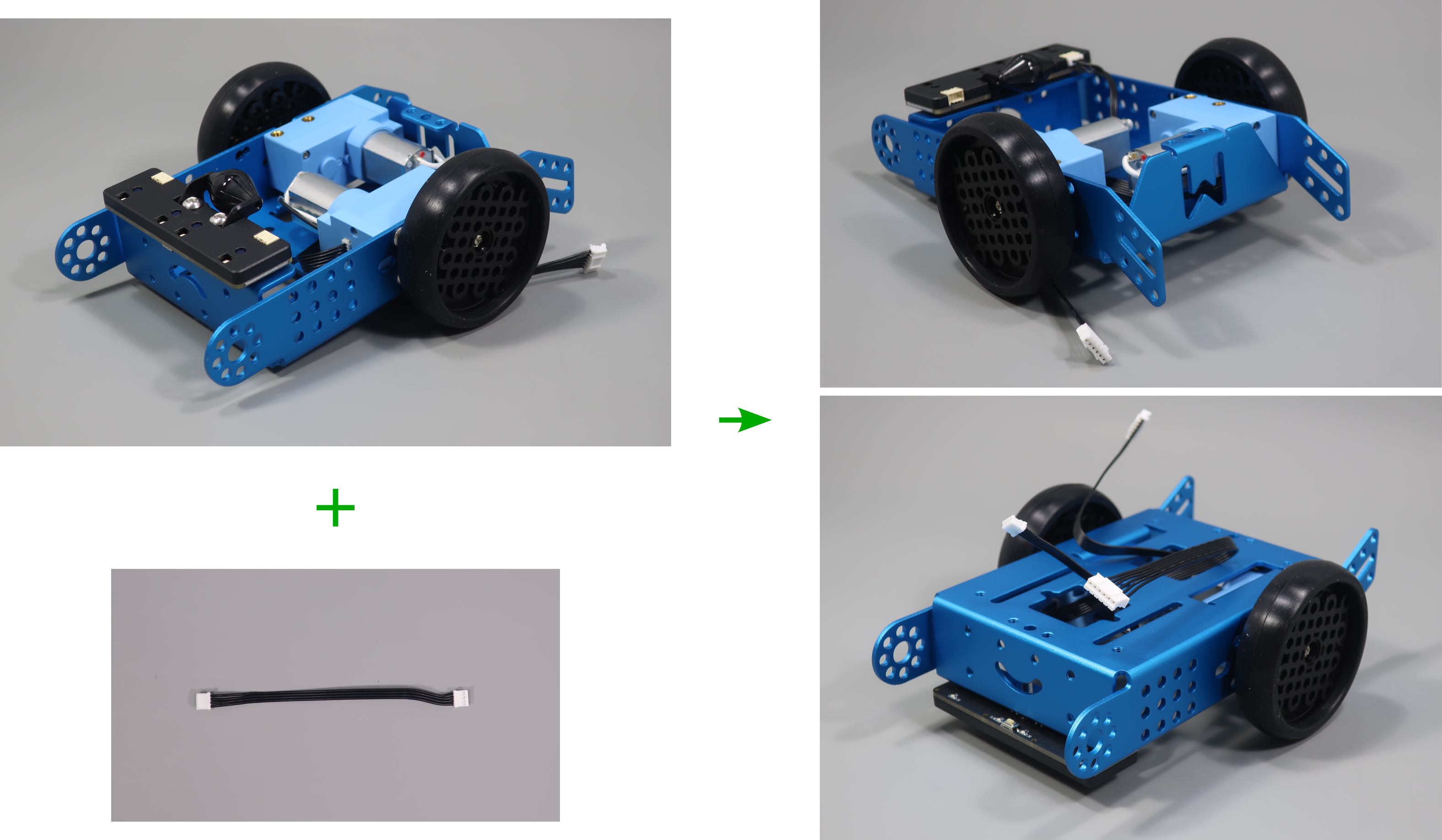 Route line sensor wire