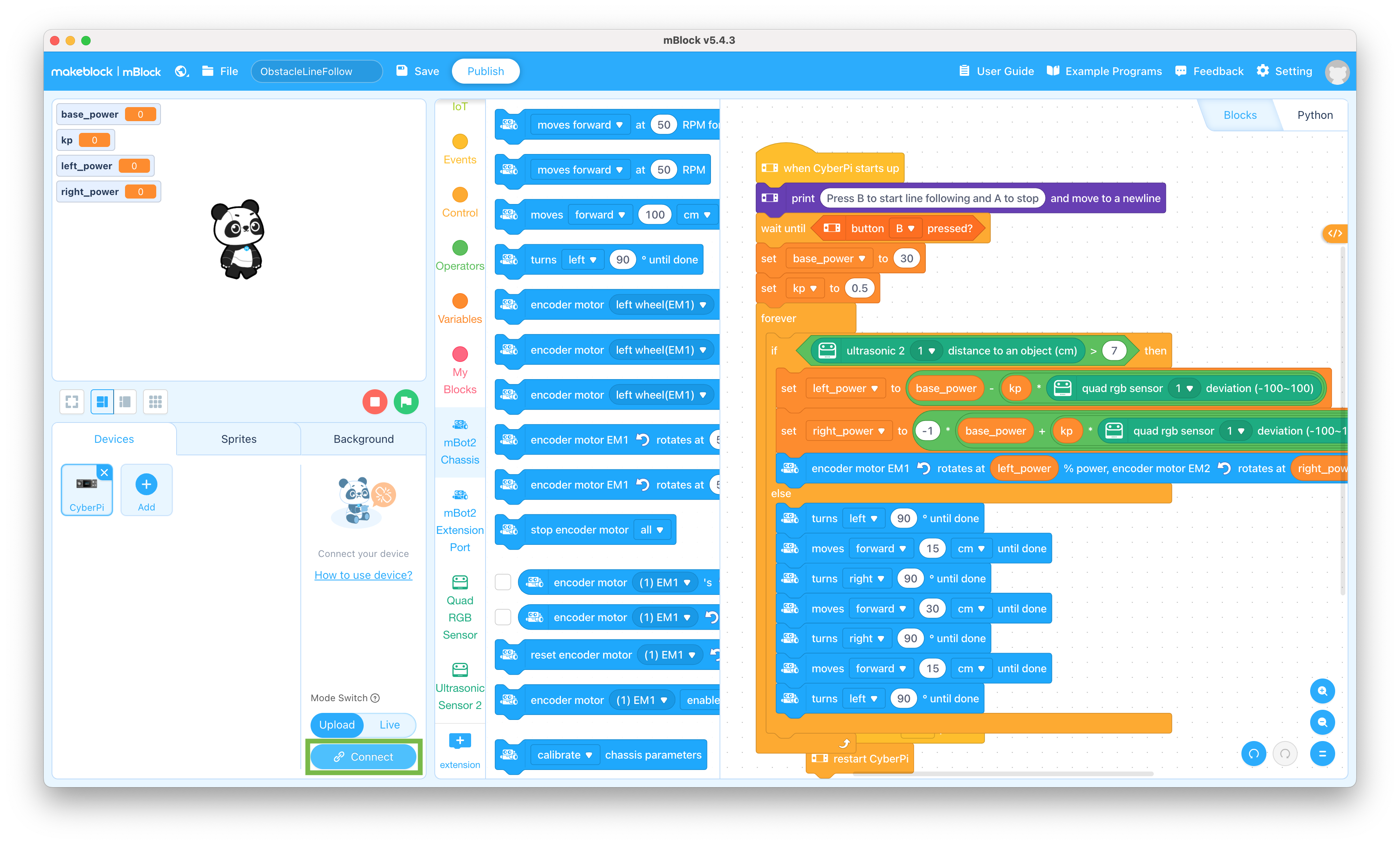 Connect to CyberPi