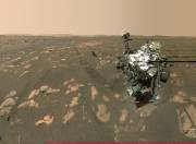 Picture of NASA Perseverence Rover and Ingenuity Drone