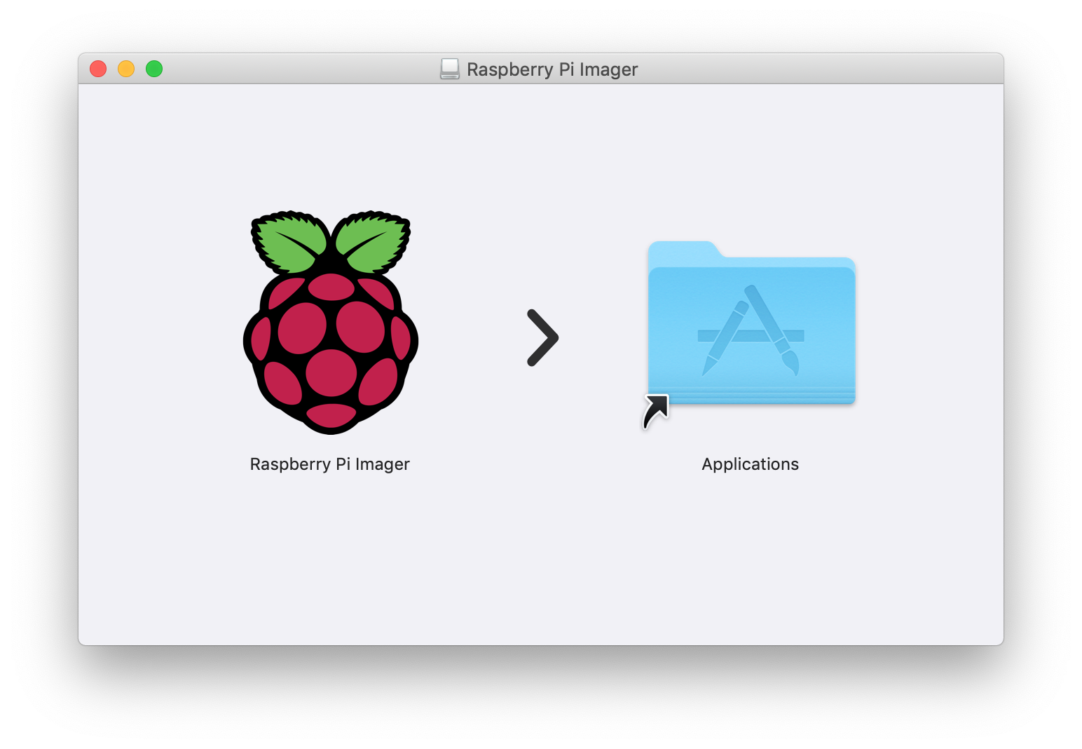 Raspberry Pi Imager DMG