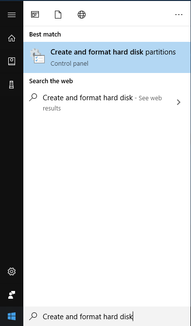 Find Disk Management