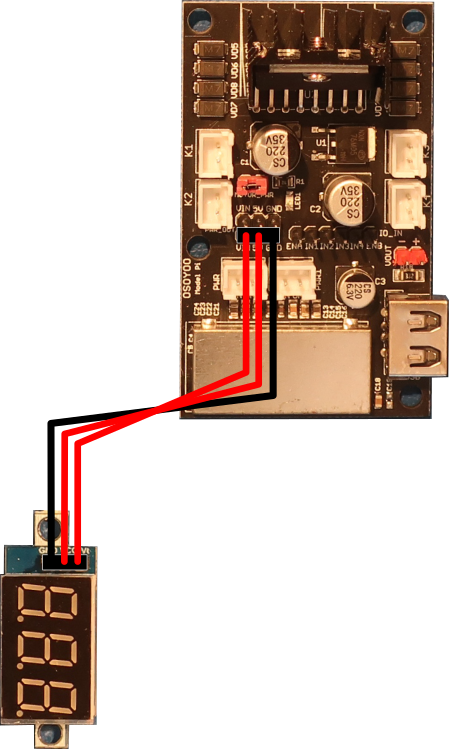 Voltage Meter wires