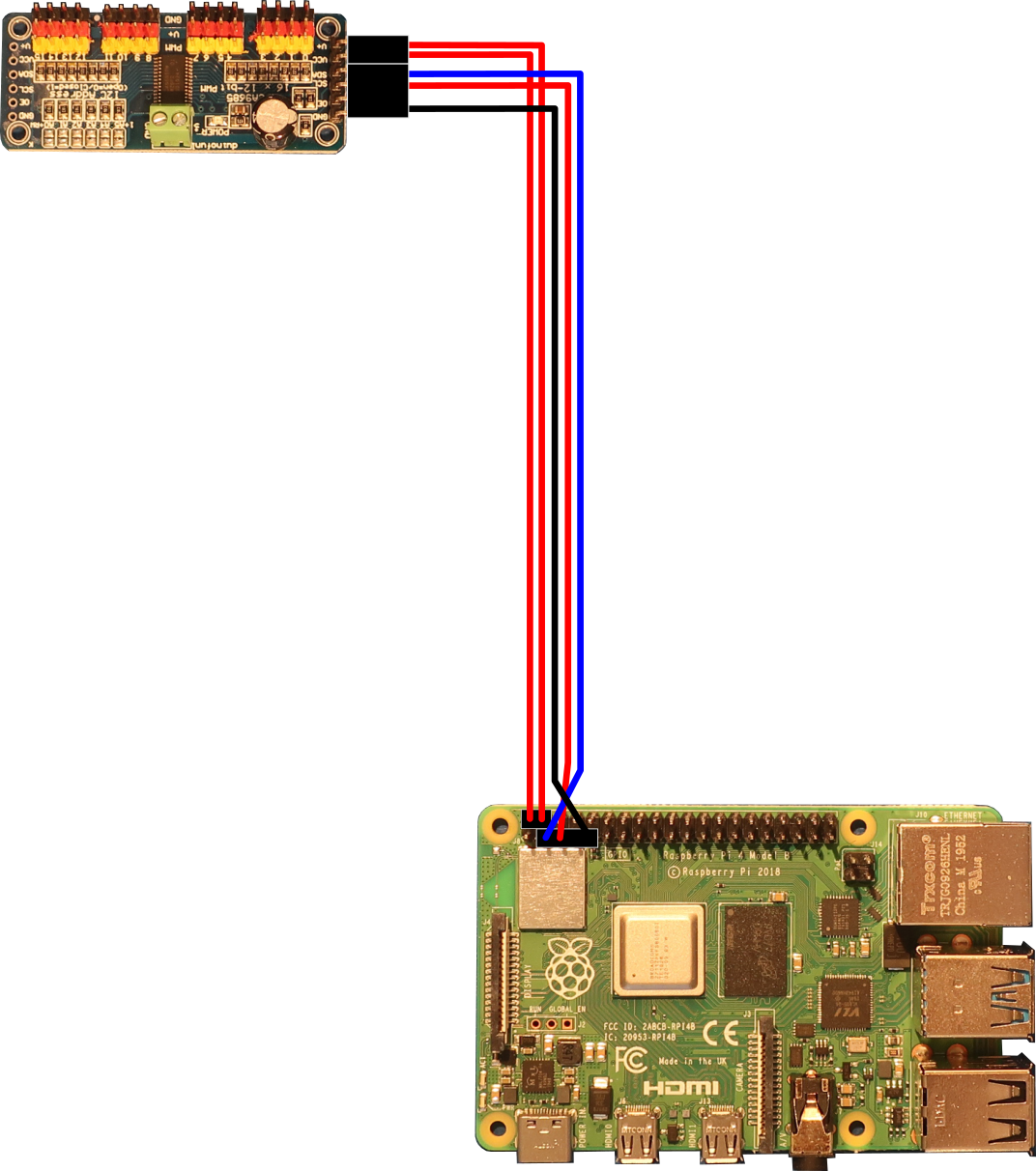 PCA9685 wires