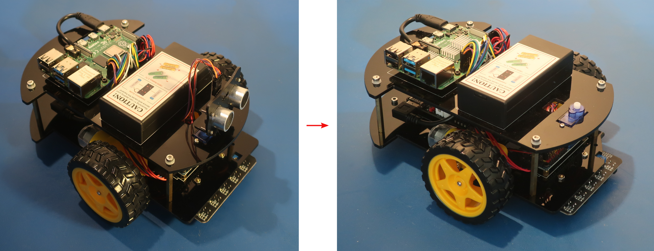 Remove ultrasonic distance sensor