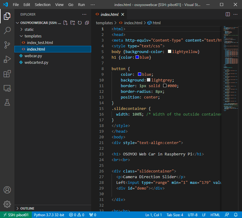 VSCode index.html