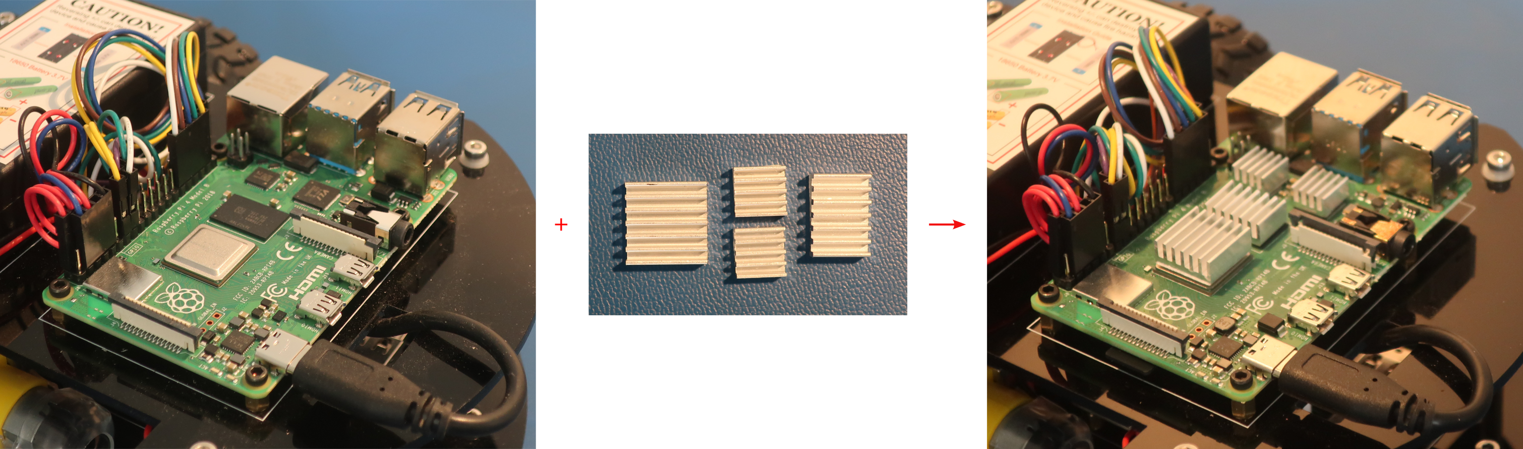 Raspberry Pi Heatsinks